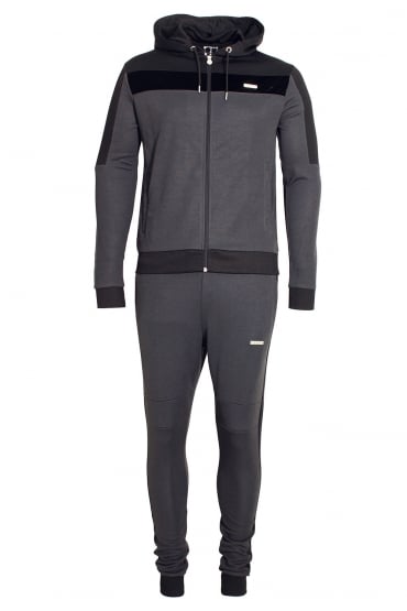 Invictus Hooded Tracksuit | Charcoal