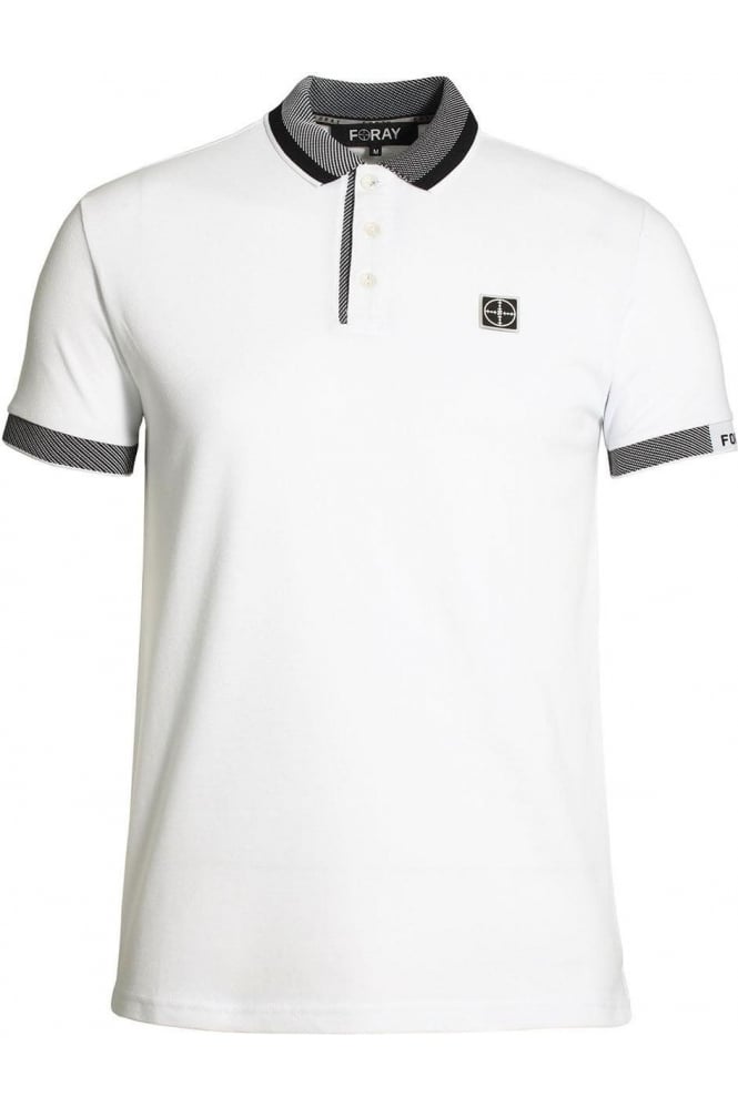 FORAY Lithium Polo Shirt White