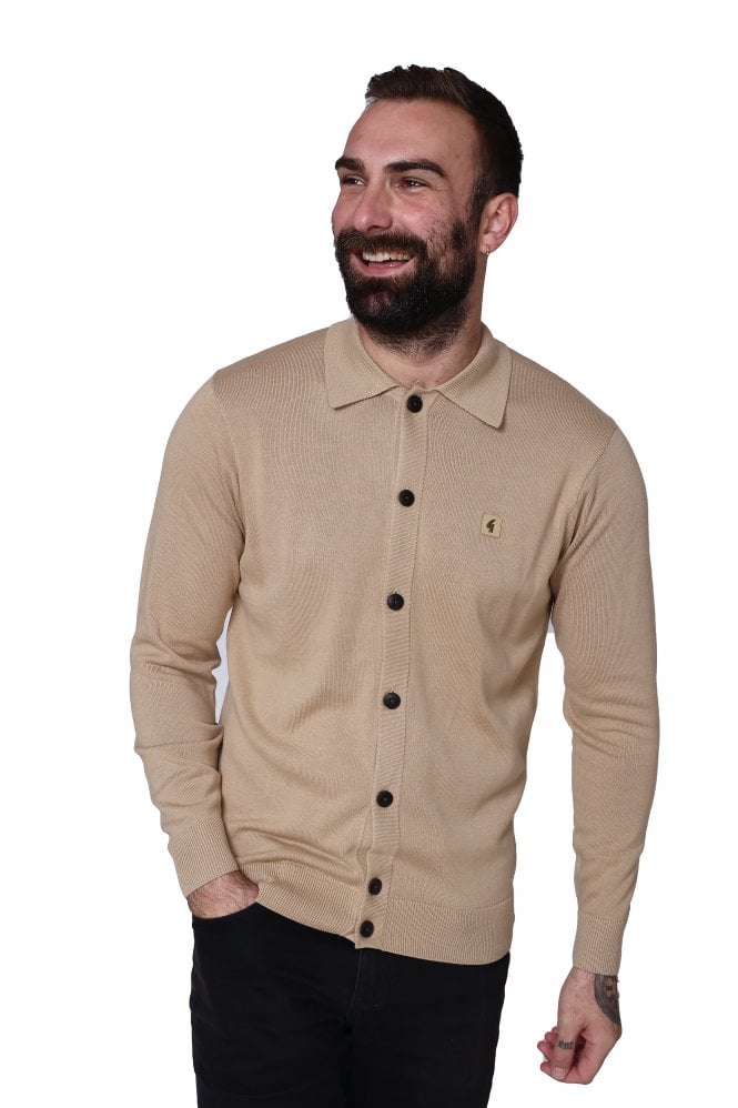 GABICCI Azima Button Through Knit Cardigan | Caramel