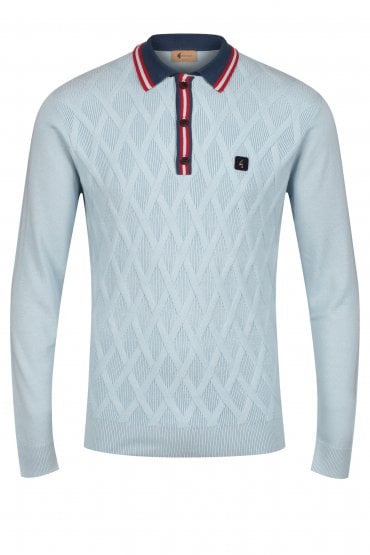 Bretton Long Sleeve Polo Shirt | Shade