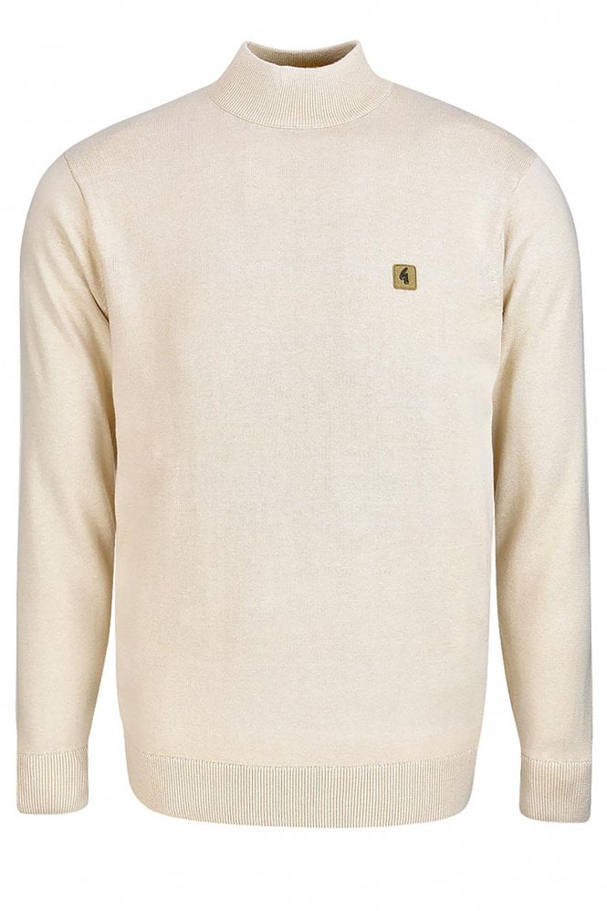 GABICCI Duke Turtle Neck Long Sleeve Sweater | Cream