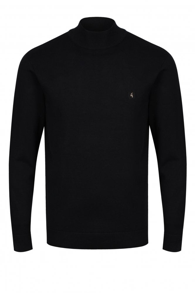 GABICCI Duke Turtle Neck Sweater | Black