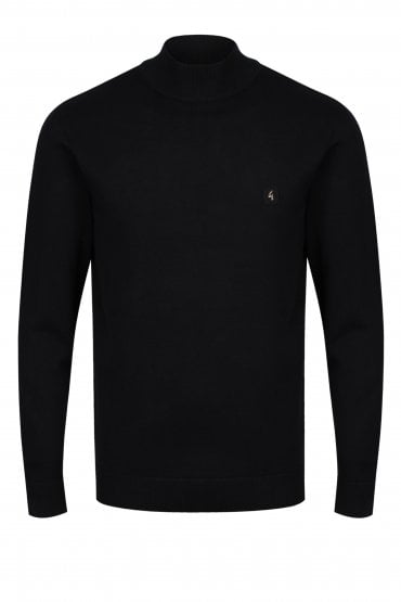 Duke Turtle Neck Sweater | Black