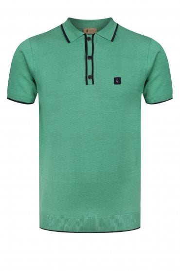 Lineker Short Sleeve Tipped Edge Polo Shirt | Elm