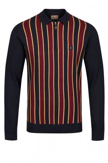 Touch Long Sleeve Polo Shirt | Navy