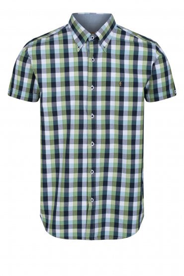 Altitude Short Sleeve Check Shirt | Elm