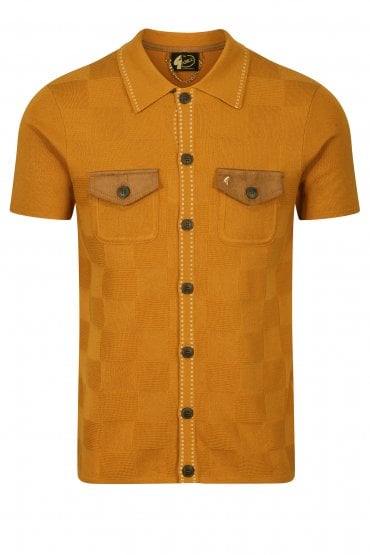 Buckler Button Through Polo Shirt | Hay