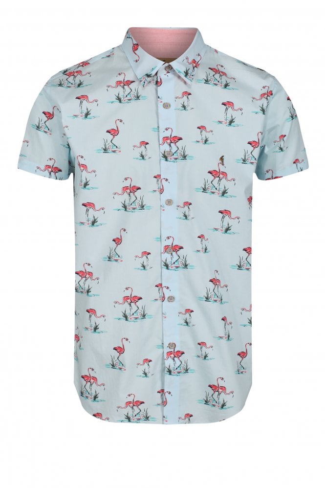 GABICCI Flamingo Short Sleeve Shirt | Shade