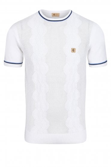 Newman Knitted T-Shirt | White