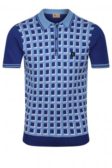 Vintage Borgnine Mens Polo Shirt | Pacific