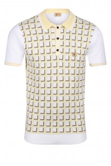 Vintage Borgnine Men's Polo Shirt | White