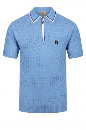 Vintage Connery Men's Knitted Polo Shirt | Skyway