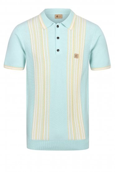 Vintage De Nero Men's Polo Shirt | Glass