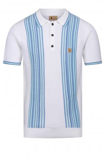Vintage De Nero Men's Polo Shirt | White