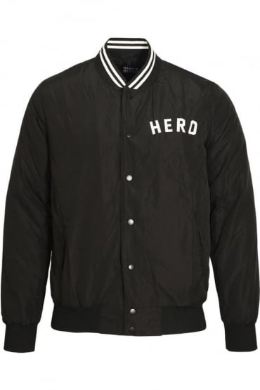 Black Bomber Jacket