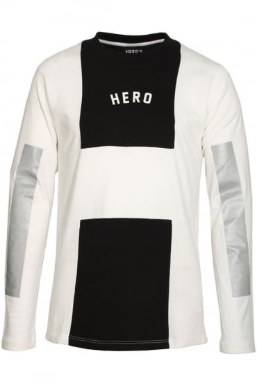 Long Sleeve Long Line T-Shirt | White