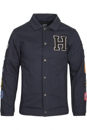 Navy Coach Jacket
