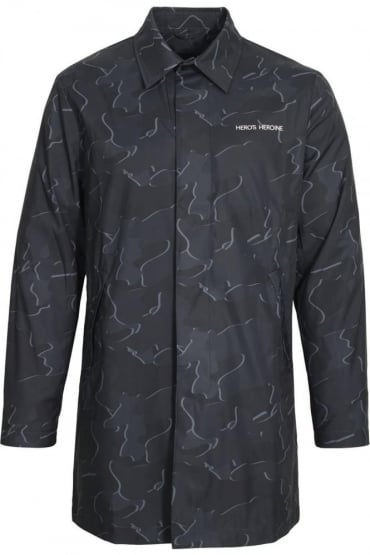 Raincoat | Black Grey