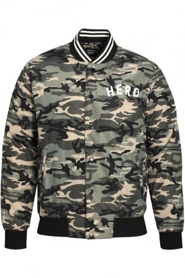 Urban Camo Bomber Jacket