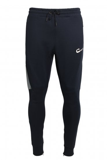 Avalade Slim Fit Track Pants | Navy