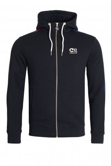 Hellenburg FZ Zip Through Hoodie | Navy