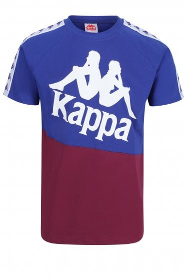 222 Banda Baldwin T-Shirt | Blue/Violet/White