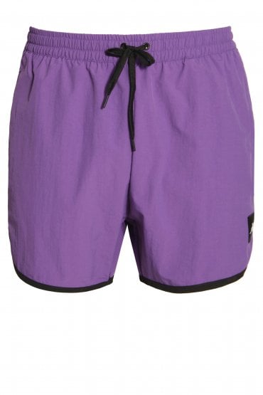 Agius Authentic Swim Shorts | Violet/White