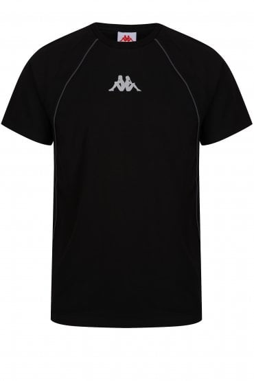 Authentic Futur Fyrer Men's Regular Fit Crew Neck T-Shirt | Black-Grey/Silver