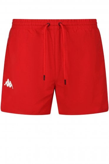 Banda Cali Swim Shorts | Red Blaze/Antique White