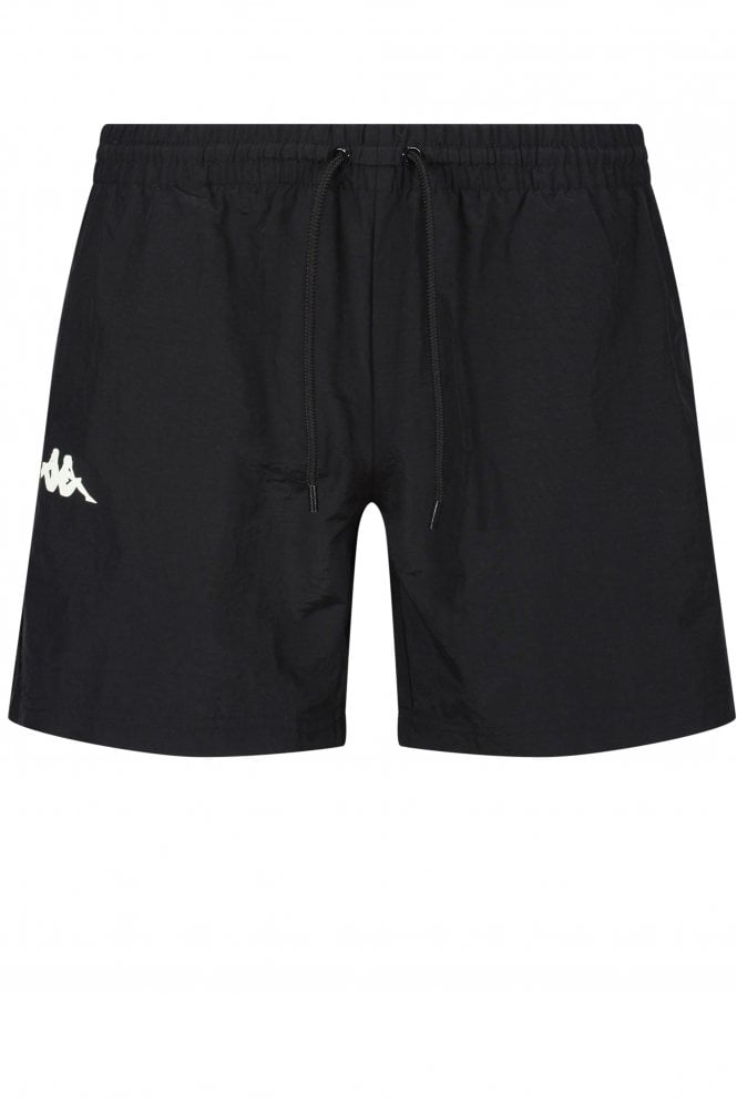 KAPPA Banda Coney Swim Shorts | Black-Antique White