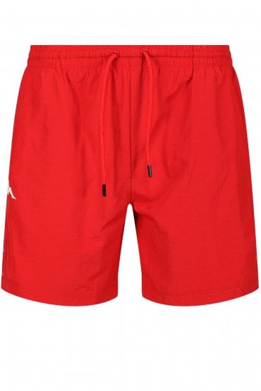 Banda Coney Swim Shorts | Red-Antique White