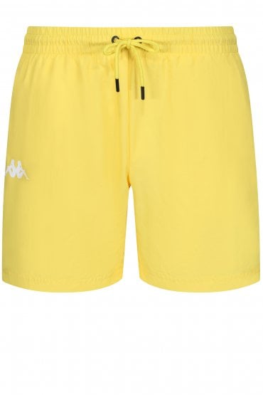 Banda Coney Swim Shorts | Yellow/black