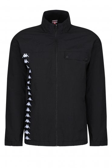 Banda Edou Logo Trim Zip Jacket | Black