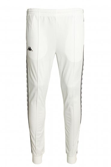 Banda Rastoria Slim Fit Track Pants | White/Black