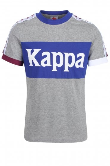 Bertux Logo Print T-Shirt | Grey