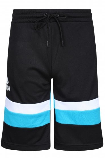 Endel Men's Cyclist Style Shorts | Black/Blue
