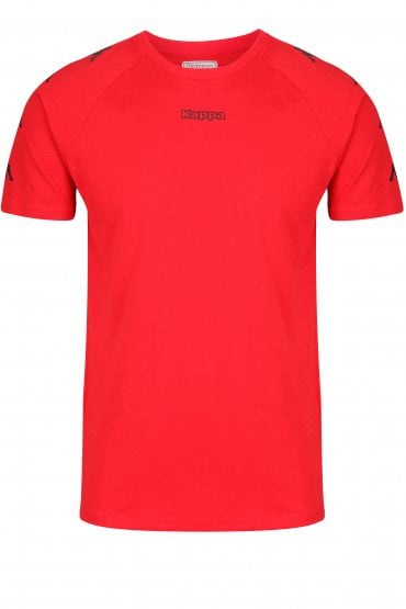 Klake T-Shirt Korporate - Red crimson/Black