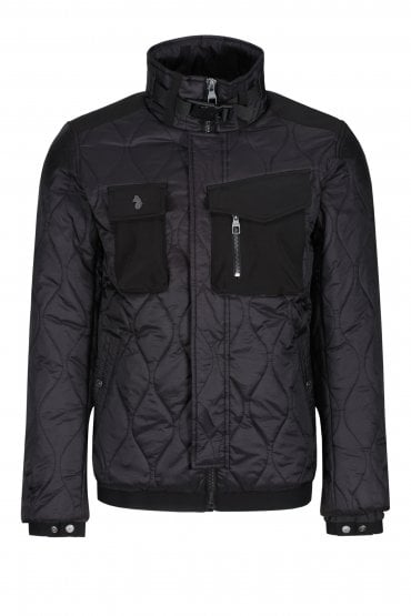 Beautility Quilted Jacket |Jet Black