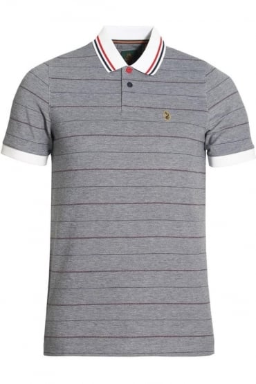 Brahamas Polo Shirt | Lux Navy Mix