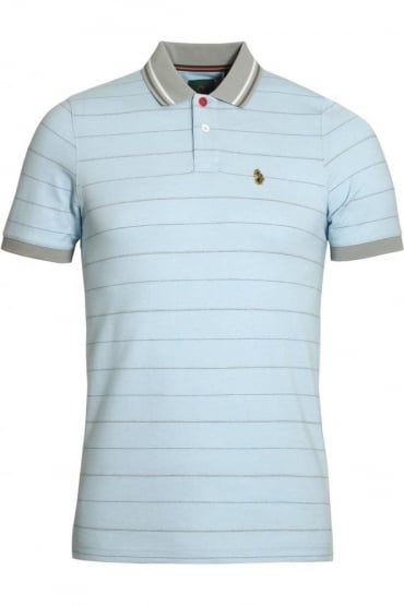 Brahamas Polo Shirt / White Mix