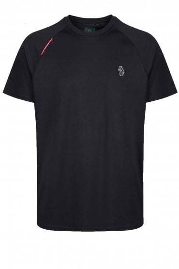 Crunch SS Performance Jersey T-Shirt Jet Black