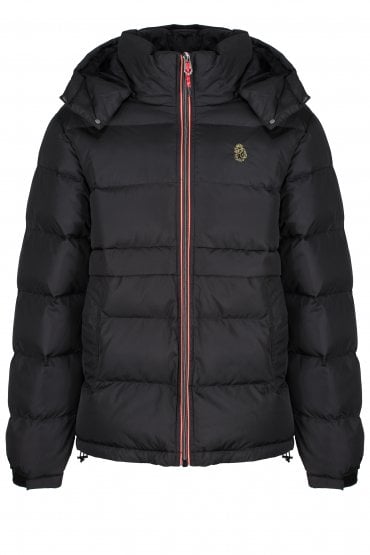 Mallard Quilted Hooded Jacket | Jet Black
