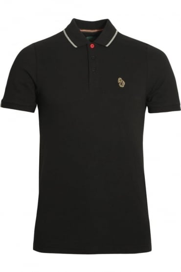 Meads Polo Shirt | Jet Black