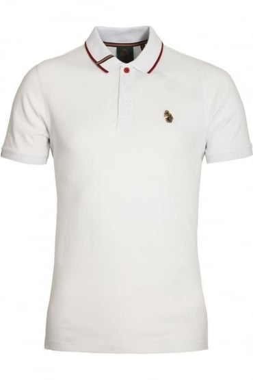 Meads Polo Shirt | White