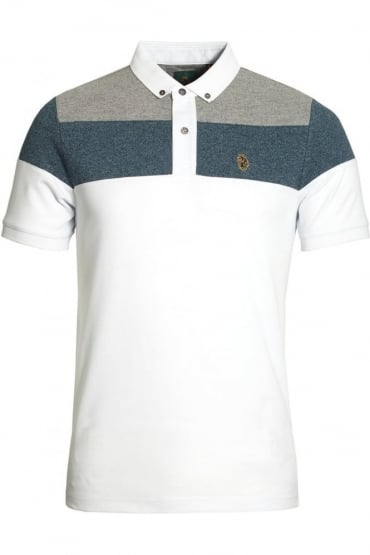 Mickey Spacers Polo Shirt Lux White