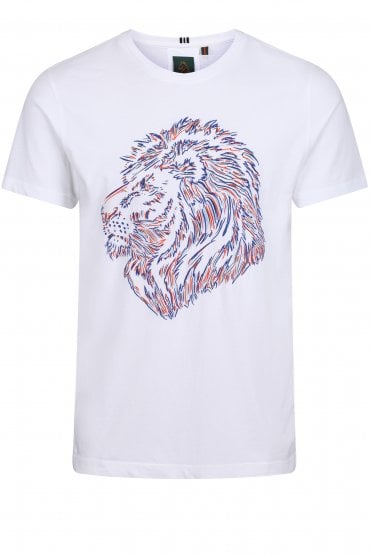 Tapestry Embroidered T-Shirt | White