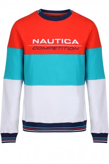 Bow Sweatshirt | Red/Blue/White