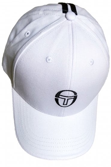 Cortona Baseball Cap | White Maritime Blue