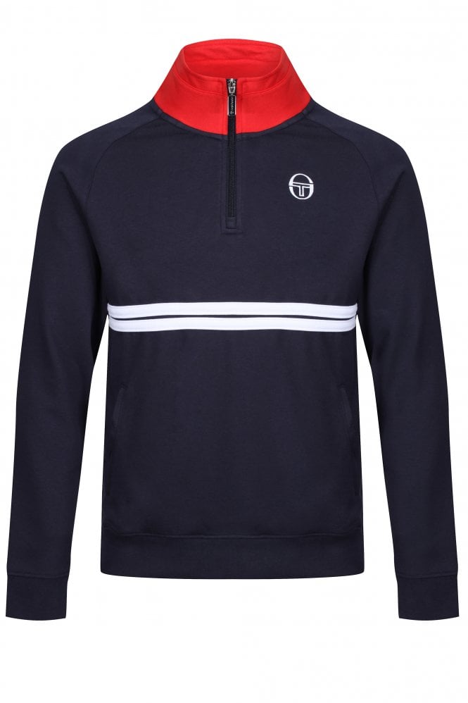 SERGIO TACCHINI Dallas 1/4 Zip Tracktop Archivio | NIGHT SKY