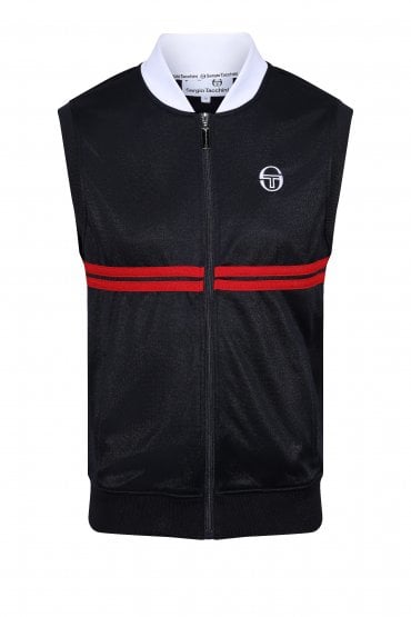 Dallas Sleeveless Vest | Night Sky/Red/White